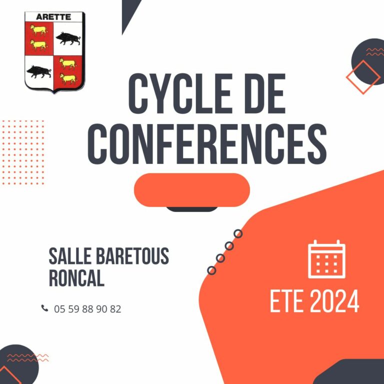 📣 CONFERENCES ETE 2024 📣