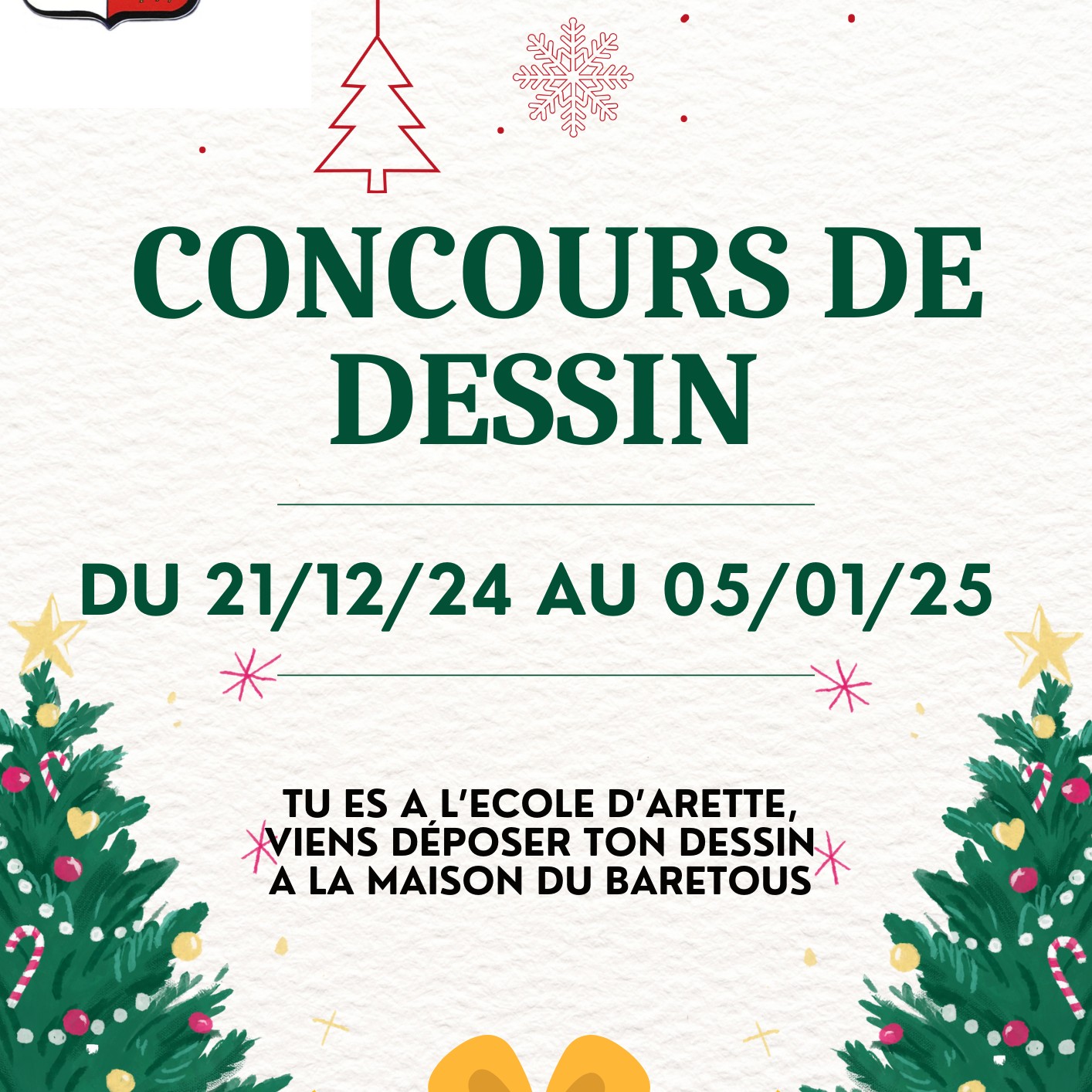 Concours dessin de Noël Arette